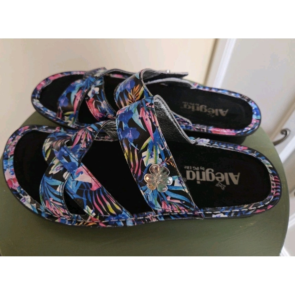 Alegria‎ Sandals  VIC-6111 Tropic Nights Victoria Sz 39 US  8.5-9 Multicolor